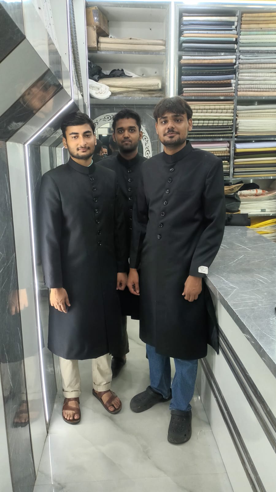 Bespoke Aligarh Achkan Sherwani Atelier Display
