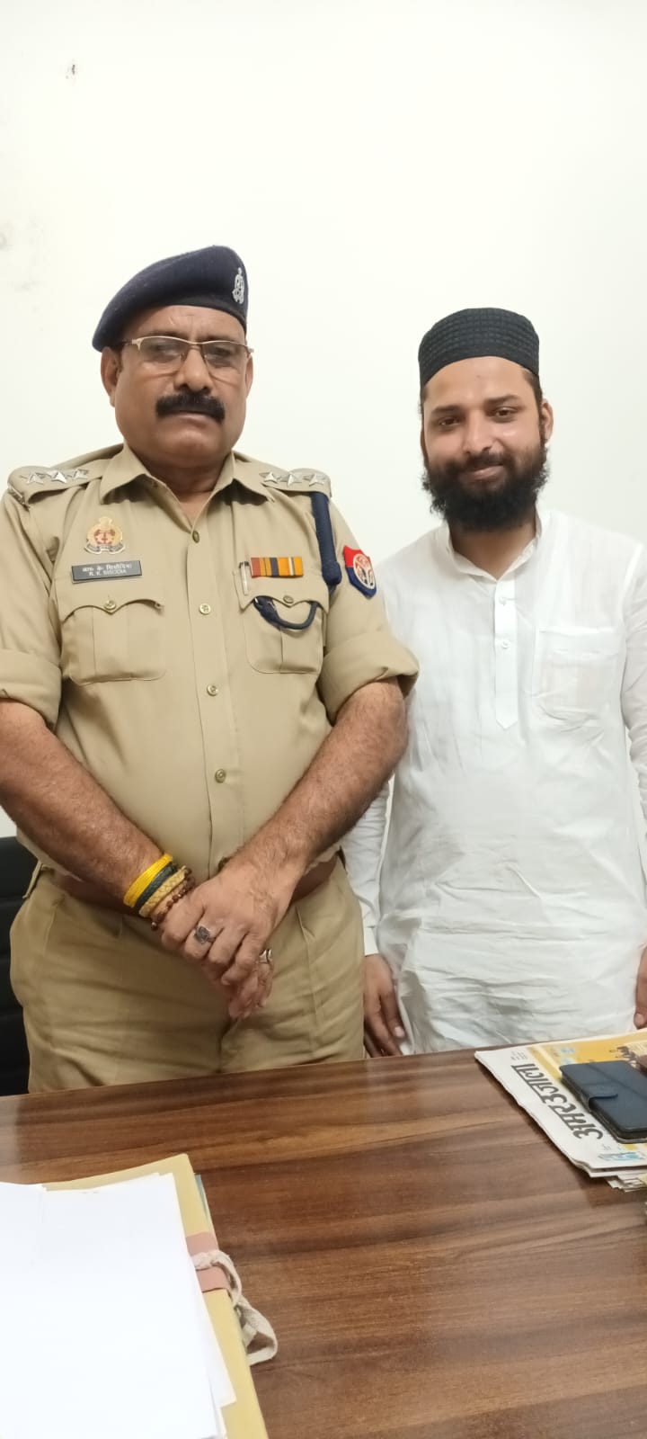 Police Officer Bespoke Uniform Tailoring with Libas Master Craftsman